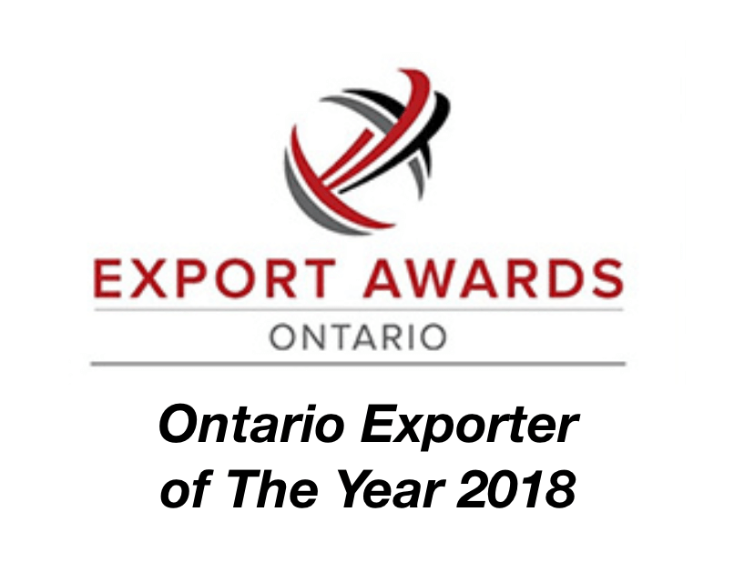 2018 Ontario Exporter of the Year Award Winner Logo